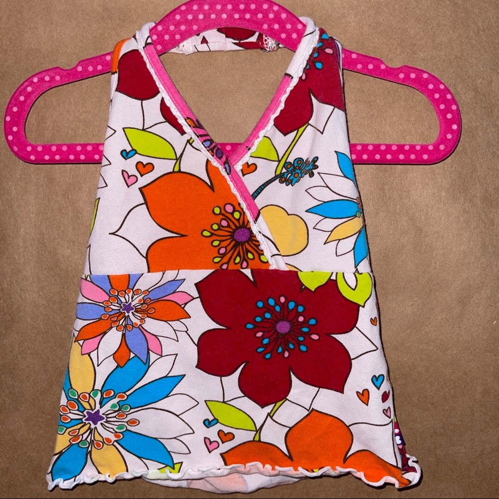 💗 5 for $25 Children's Place halter top floral 3T